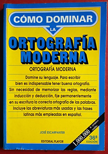 9788435901031: Ortografía moderna (Serie de la comunicación) (Spanish Edition)