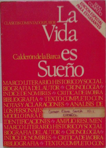 Stock image for La vida es sueno (Spanish Edition) for sale by Ergodebooks