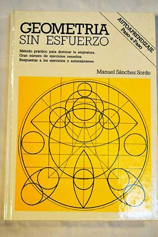 Stock image for GEOMETRA SIN ESFUERZO for sale by Librera Circus