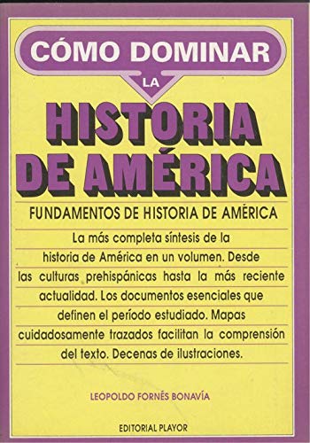 Stock image for Fundamentos de historia de Amrica for sale by Librera Prez Galds