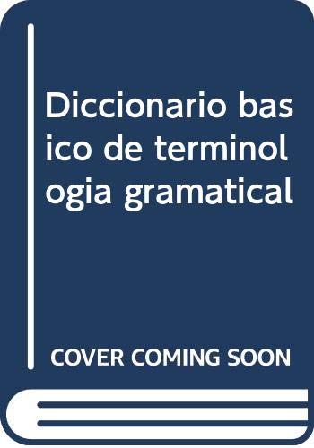 9788435904704: Diccionario basico de terminologia gramatical
