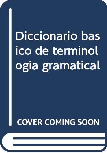 9788435904704: Diccionario Basico Terminologia Gramatical