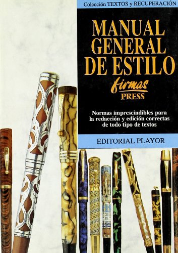 Beispielbild fr Manual general de estilo zum Verkauf von medimops