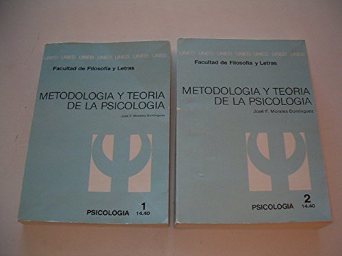 Beispielbild fr Metodologia Y Teoria De La Psicologia (2 Tomos) zum Verkauf von RecicLibros