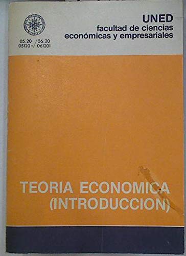 Beispielbild fr Teora econmica (Introduccin) zum Verkauf von LibroUsado | TikBooks