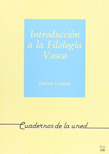 Introducción a La Filología Vasca (CUADERNOS UNED)