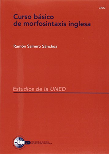 Stock image for Curso bsico de morfosintaxis inglesaSainero Snchez, Ramn for sale by Iridium_Books
