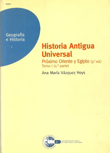 9788436238846: Historia antigua universal. proximo oriente y Egipto *tomo 1*