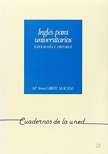 9788436239867: Ingls para universitarios : (Geografa e Historia) (CUADERNOS UNED)