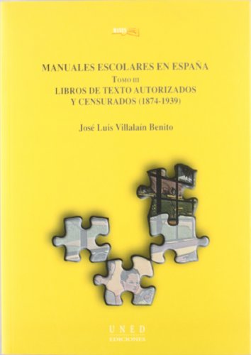 Imagen de archivo de MANUALES ESCOLARES EN ESPAA TOMO 3 a la venta por Antrtica