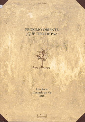 9788436243239: Prximo oriente qu tipo de paz? (VARIA) (Spanish Edition)