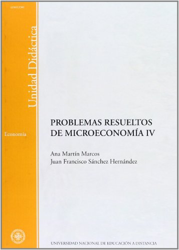 Beispielbild fr Problemas Resueltos de Microeconoma Iv zum Verkauf von Hamelyn