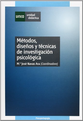 Beispielbild fr Mtodos, diseos y tcnicas de investigacin psicolgica zum Verkauf von Tik Books ME