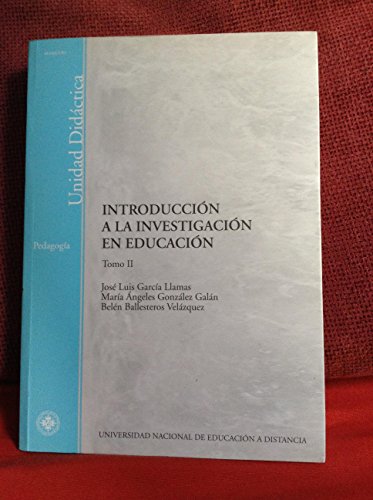 Stock image for INTRODUCCIN A LA INVESTIGACIN EN EDUCACIN for sale by Zilis Select Books