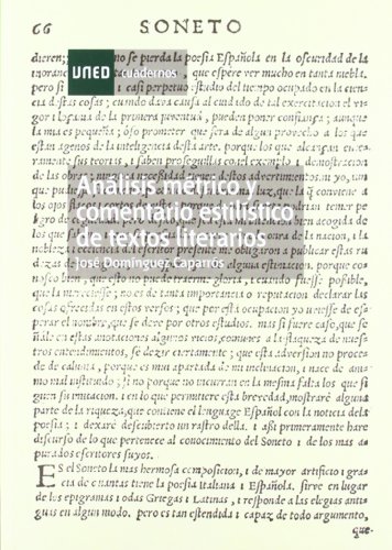 Imagen de archivo de Anlisis mtrico y comentario estilstico de textos literarios (CUADERNOS UNED) a la venta por Releo