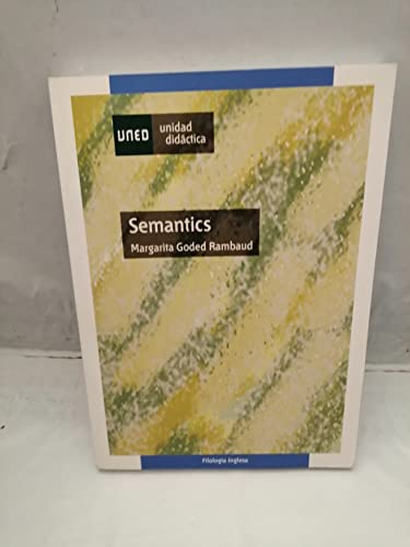 9788436252927: Semantics (UNIDAD DIDCTICA)