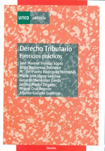 9788436258967: Derecho Tributario: Ejercicios Prcticos (ADENDA)