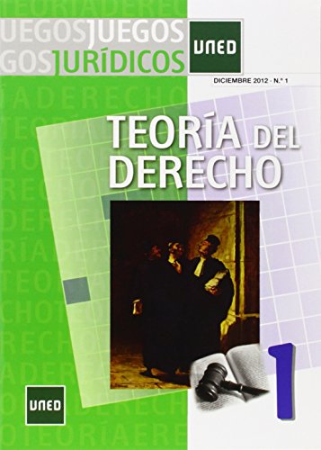 Beispielbild fr Juegos jurdicos. Teora del derecho n 1. Diciembre 2012 zum Verkauf von Zilis Select Books