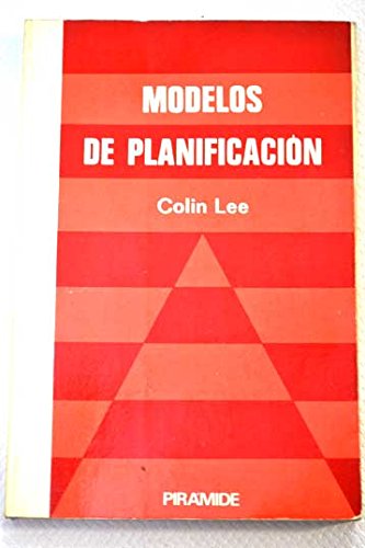 Stock image for MODELOS DE PLANIFICACION for sale by LIBRERA COCHERAS-COLISEO