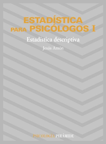 Beispielbild fr Estadistica para psicologos / Statistics for Psychologists: Estadistica Descriptiva zum Verkauf von medimops
