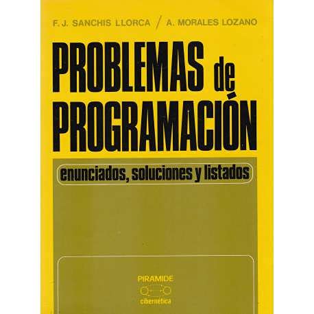 Stock image for Problemas de programacin: Enunciados soluciones y listados for sale by Libros Angulo