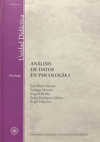 9788436807172: ANLISIS DE DATOS EN PSICOLOGA I