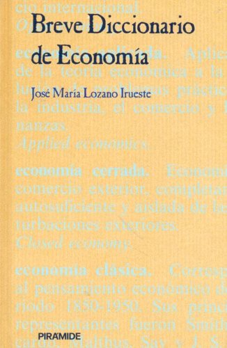 9788436808278: Breve diccionario de economia/ Brief Dictionary of Economy