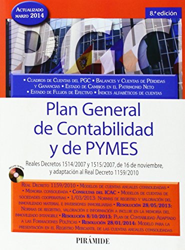 Beispielbild fr Plan general de contabilidad y de PYMES / General Accounting Plan and PYMES zum Verkauf von medimops