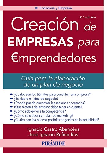 Imagen de archivo de CREACIN DE EMPRESAS PARA EMPRENDEDORES. a la venta por KALAMO LIBROS, S.L.