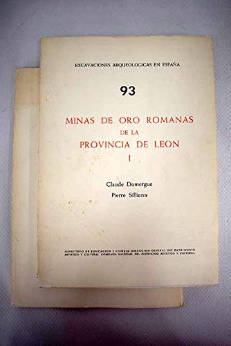 Beispielbild fr Minas de oro romanas de la provincia de Leo?n (Excavaciones arqueolo?gicas en Espan?a) (Spanish Edition) zum Verkauf von Iridium_Books