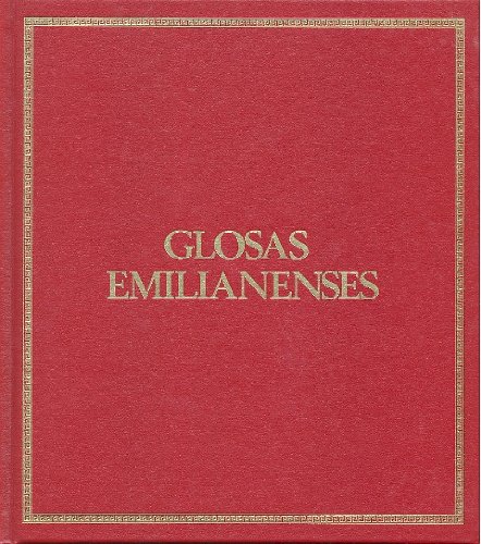 Imagen de archivo de Glosas Emilianenses a la venta por Librera Prez Galds
