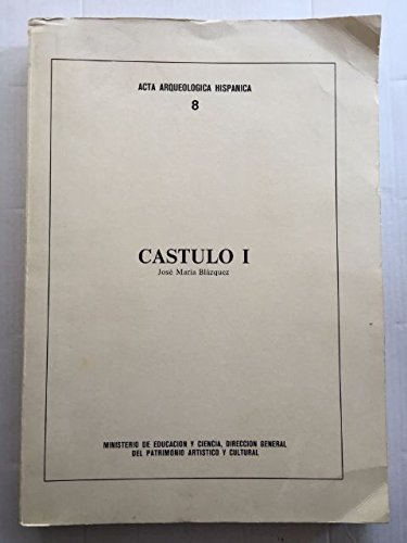 Imagen de archivo de Ca?stulo I (Acta arqueolo?gica hispa?nica) (Spanish Edition) a la venta por Iridium_Books