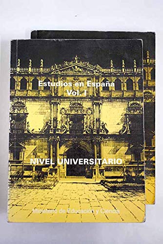 Imagen de archivo de Estudios en Espaa. Nivel universitario 2 VOL a la venta por Librera Prez Galds