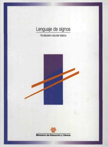 Imagen de archivo de EL LENGUAJE DE SIGNOS. VOCABULARIO ESCOLAR BSICO a la venta por Zilis Select Books