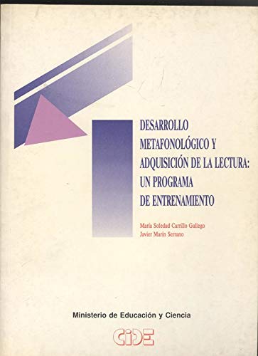 Imagen de archivo de Desarrollo metafonologico y adquisicion lectura a la venta por Iridium_Books