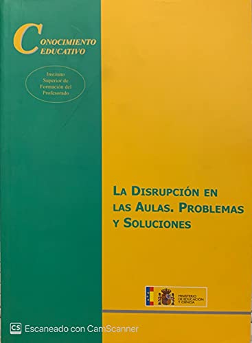 Imagen de archivo de La disrupcin en las aulas. Problemas y soluciones a la venta por Iridium_Books