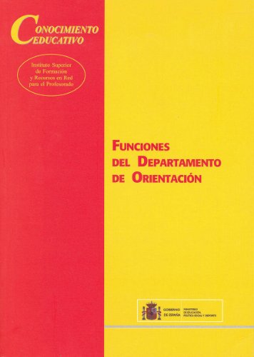 Stock image for Funciones del departamento de orientacin for sale by Iridium_Books