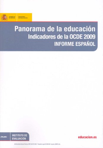 Imagen de archivo de Panorama de la educacin. Indicadores de la OCDE 2009. Informe espaol a la venta por medimops