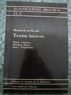 Imagen de archivo de Historia de Filosofia. Textos Basicos a la venta por Hamelyn