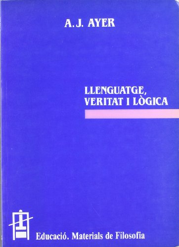 Beispielbild fr Llenguatge, Veritat I Lgica: 8 zum Verkauf von Hamelyn