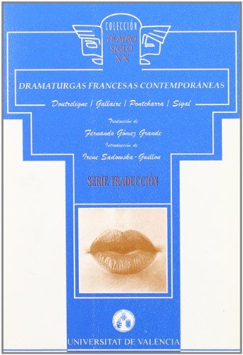 Beispielbild fr DRAMATURGAS FRANCESAS CONTEMPORANEAS zum Verkauf von Siglo Actual libros