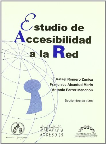 Stock image for Estudio de accesibilidad a la red for sale by Zilis Select Books