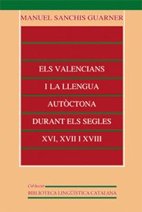 Stock image for VALENCIANS I LA LLENGUA AUTOCTONA for sale by Hilando Libros