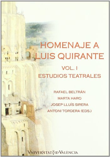 Beispielbild fr HOMENAJE A LUIS QUIRANTE (2 VOLS.) zum Verkauf von Librerias Prometeo y Proteo