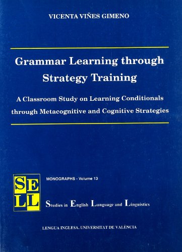Stock image for Grammar Learning through Strategy Training for sale by Hilando Libros