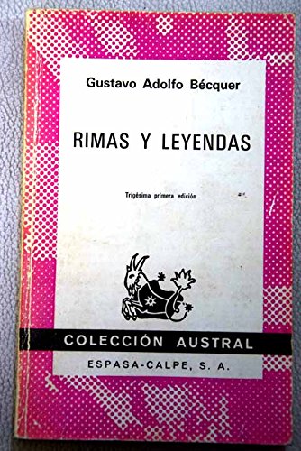 Imagen de archivo de RIMAS Y LEYENDAS a la venta por Librera Gonzalez Sabio