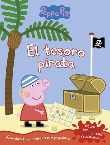 Peppa Pig. Cuaderno de actividades - El tesoro pirata: (Incluye pegatinas)  - Hasbro; EOne: 9788437201566 - AbeBooks