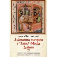 Imagen de archivo de Literatura Europea y Edad Media Latina (1) a la venta por Librera Camino Bulnes