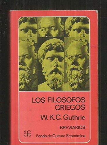 9788437502076: FILOSOFOS GRIEGOS (SIN COLECCION)