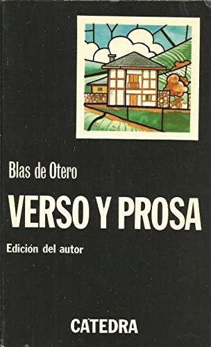 9788437600000: Verso y prosa (Letras Hispnicas)